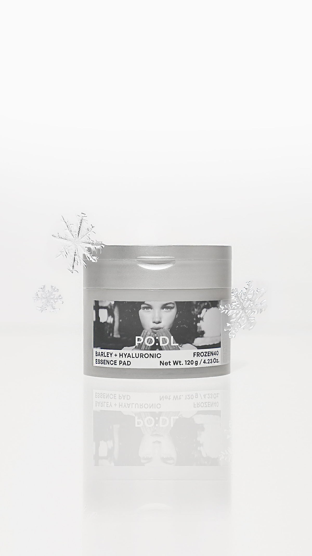 PO:DL Barley Hyaluronic Frozen40 Essence Pads (70ea) (+Special Gift)