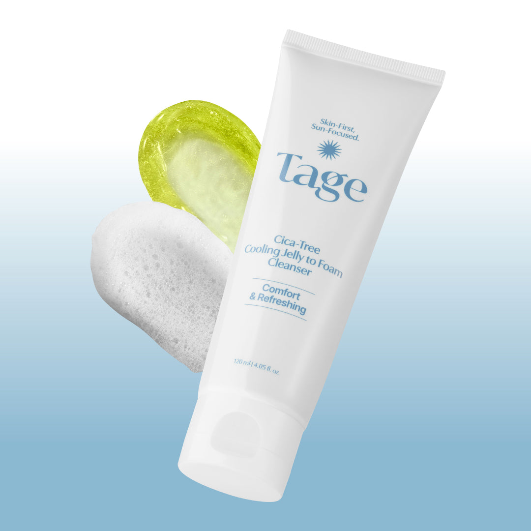 Tage Cica-Tree Cooling Jelly to Foam Cleanser 120ml