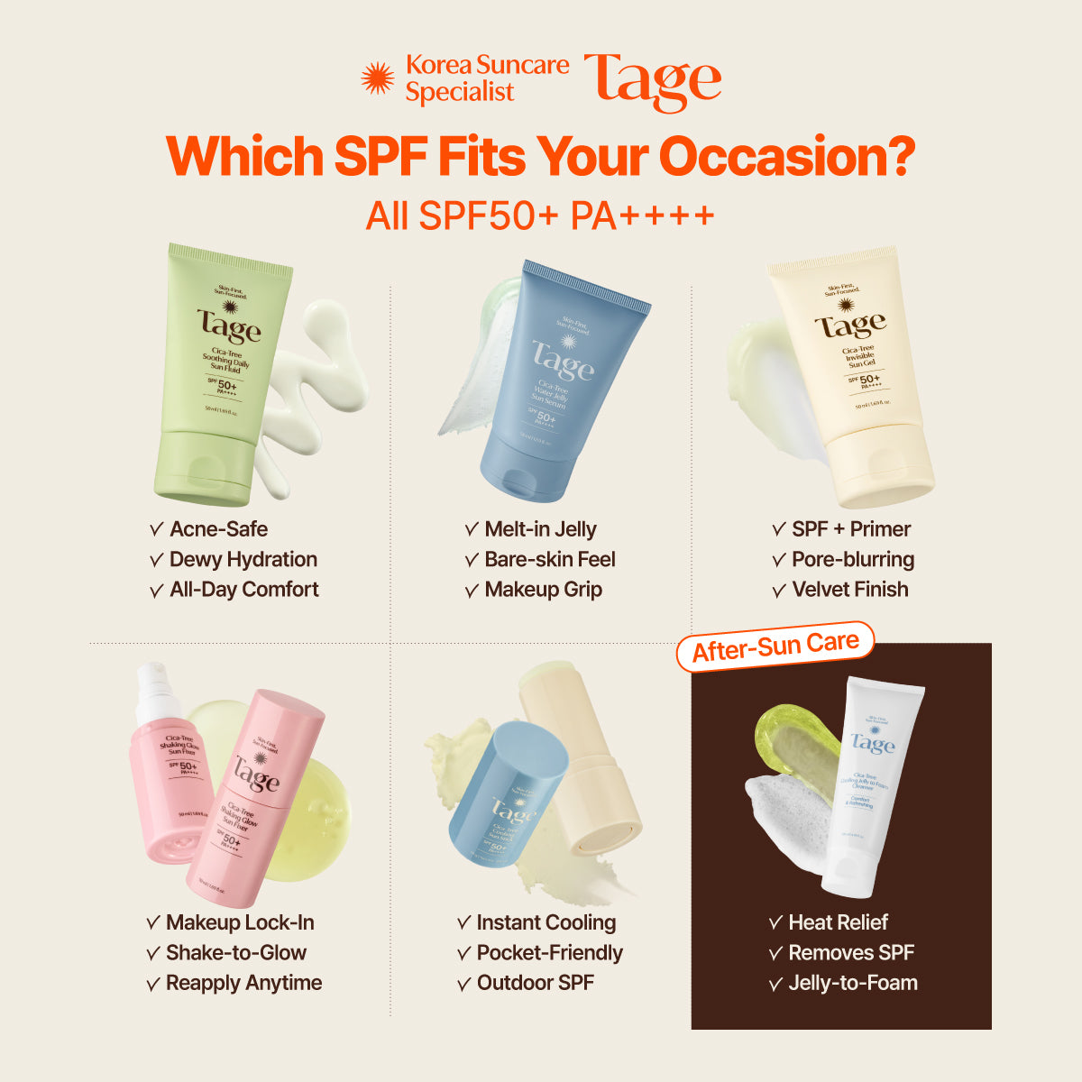 Tage Cica-Tree Cooling Sun Stick 19g