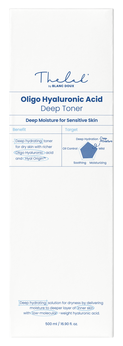 THE LAB by BLANC DOUX Oligo Hyaluronic Acid Deep Toner - 4 Sizes