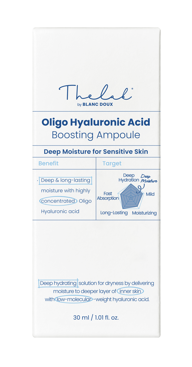The Lab by Blanc Doux Oligo Hyaluronic Acid Boosting Ampoule 30ml