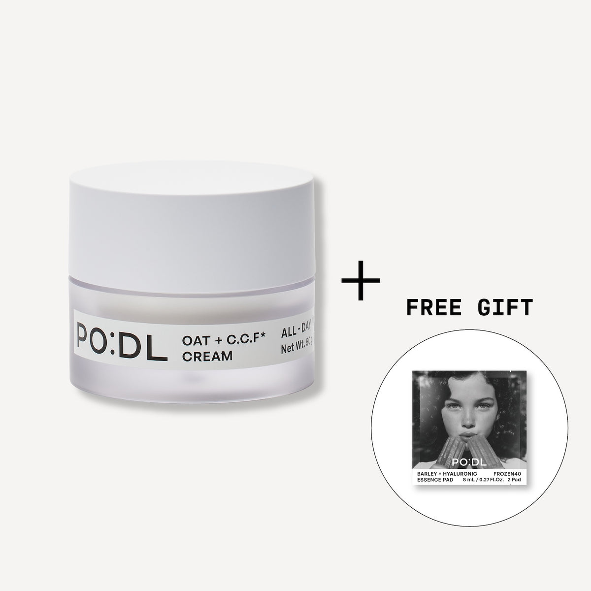 PO:DL Oat Ceramide All-day Velvet Cream 50g (+Special Gift)