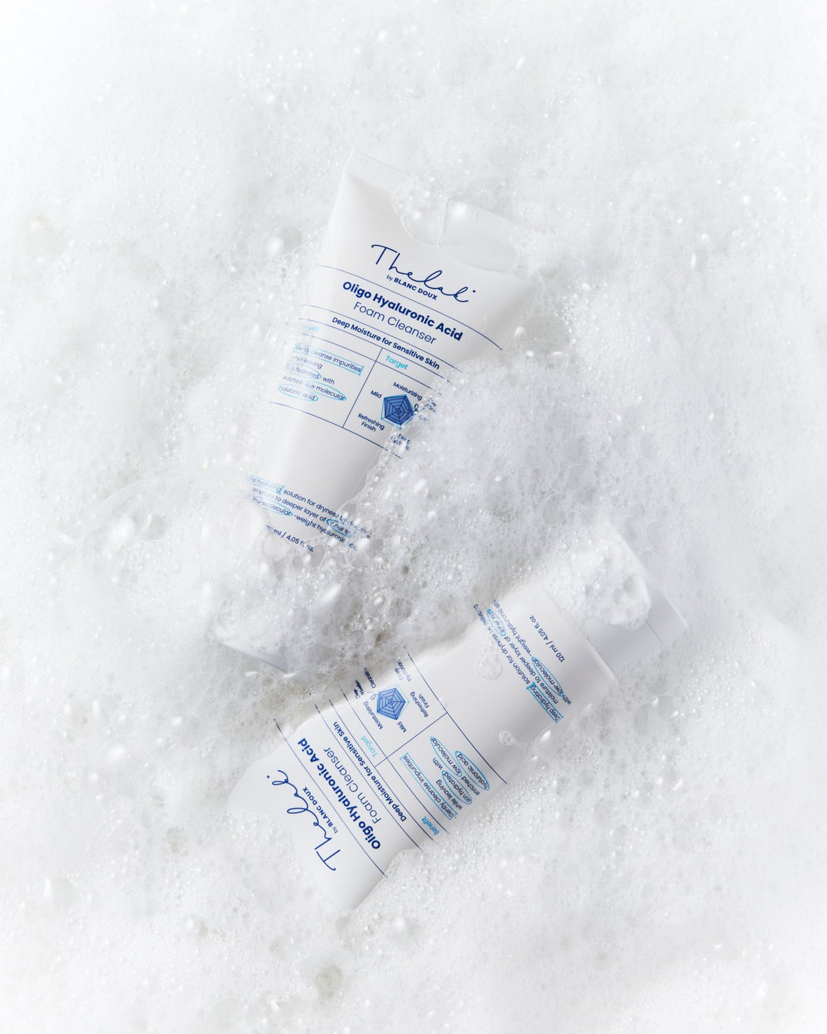 The Lab by Blanc Doux Oligo Hyaluronic Acid Foam Cleanser 120ml