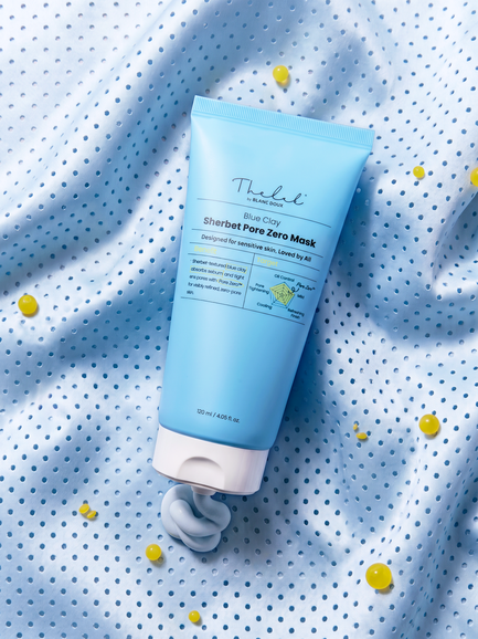 The Lab by Blanc Doux BlueClay Sherbet Pore Zero Mask 120ml