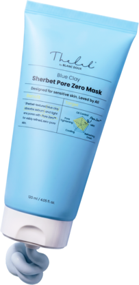 The Lab by Blanc Doux BlueClay Sherbet Pore Zero Mask 120ml