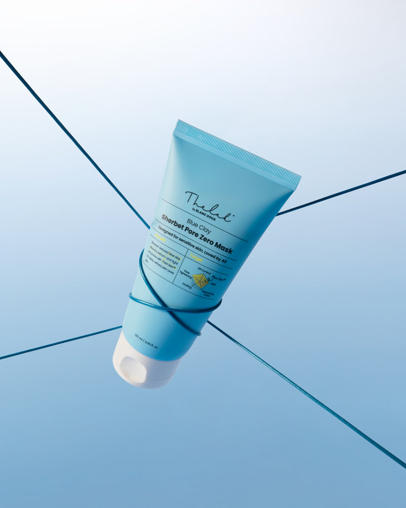 The Lab by Blanc Doux BlueClay Sherbet Pore Zero Mask 120ml