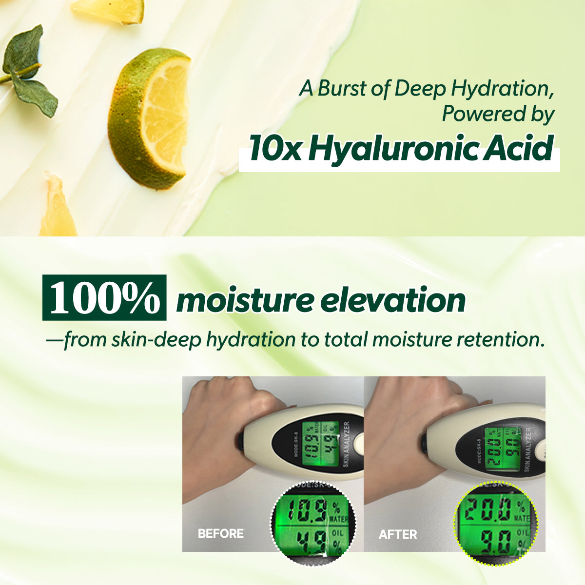 Omitted Fresh Lime Glow & Super Hydrating Moisturizer 80ml