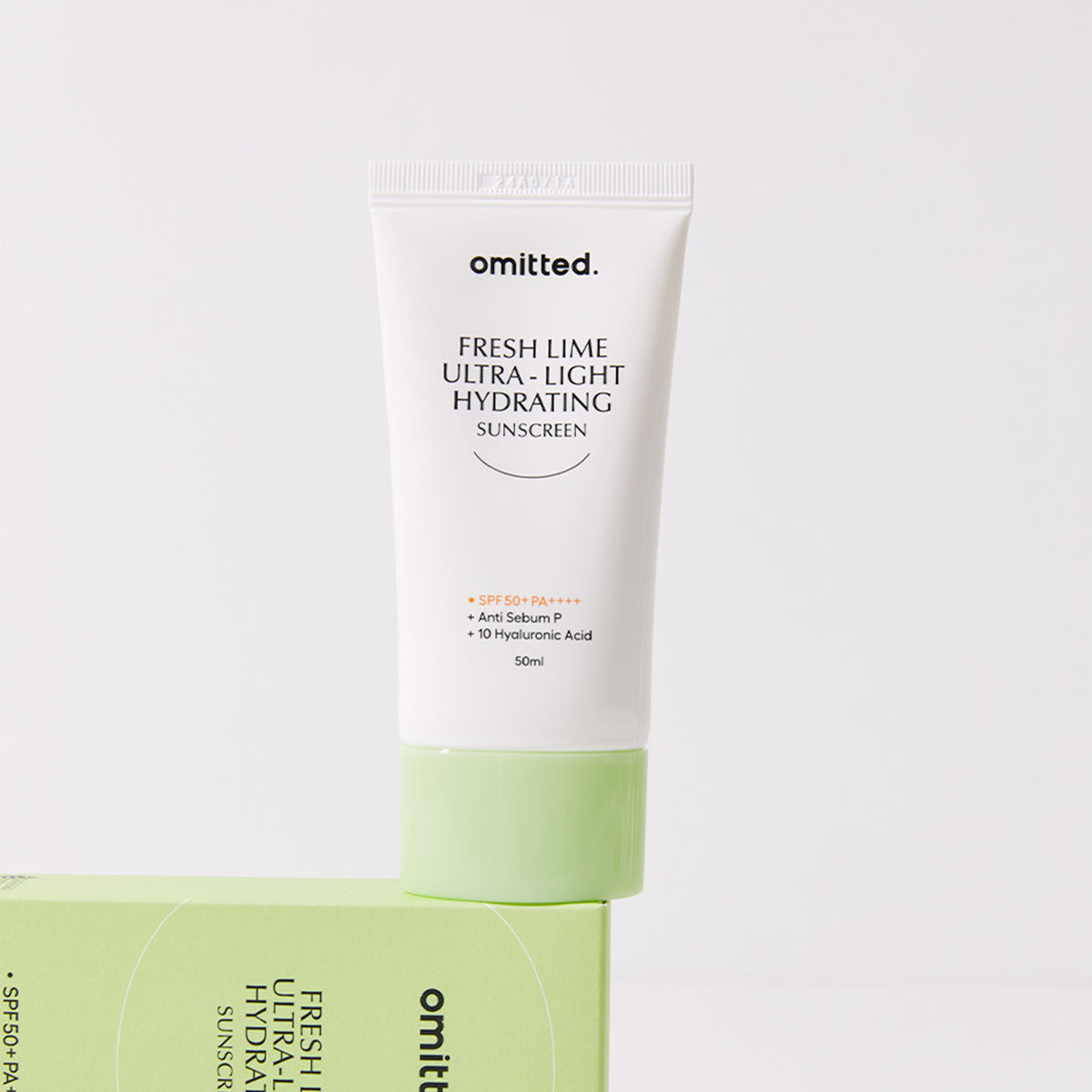 Omitted Fresh Lime Ultra-Light Hydrating Sunscreen 50ml
