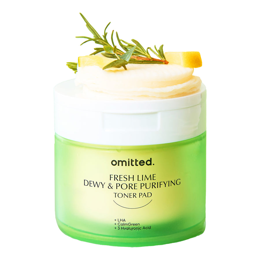 Omitted Fresh Lime Dewy & Pore Purifying Toner Pad 70ea(160ml)
