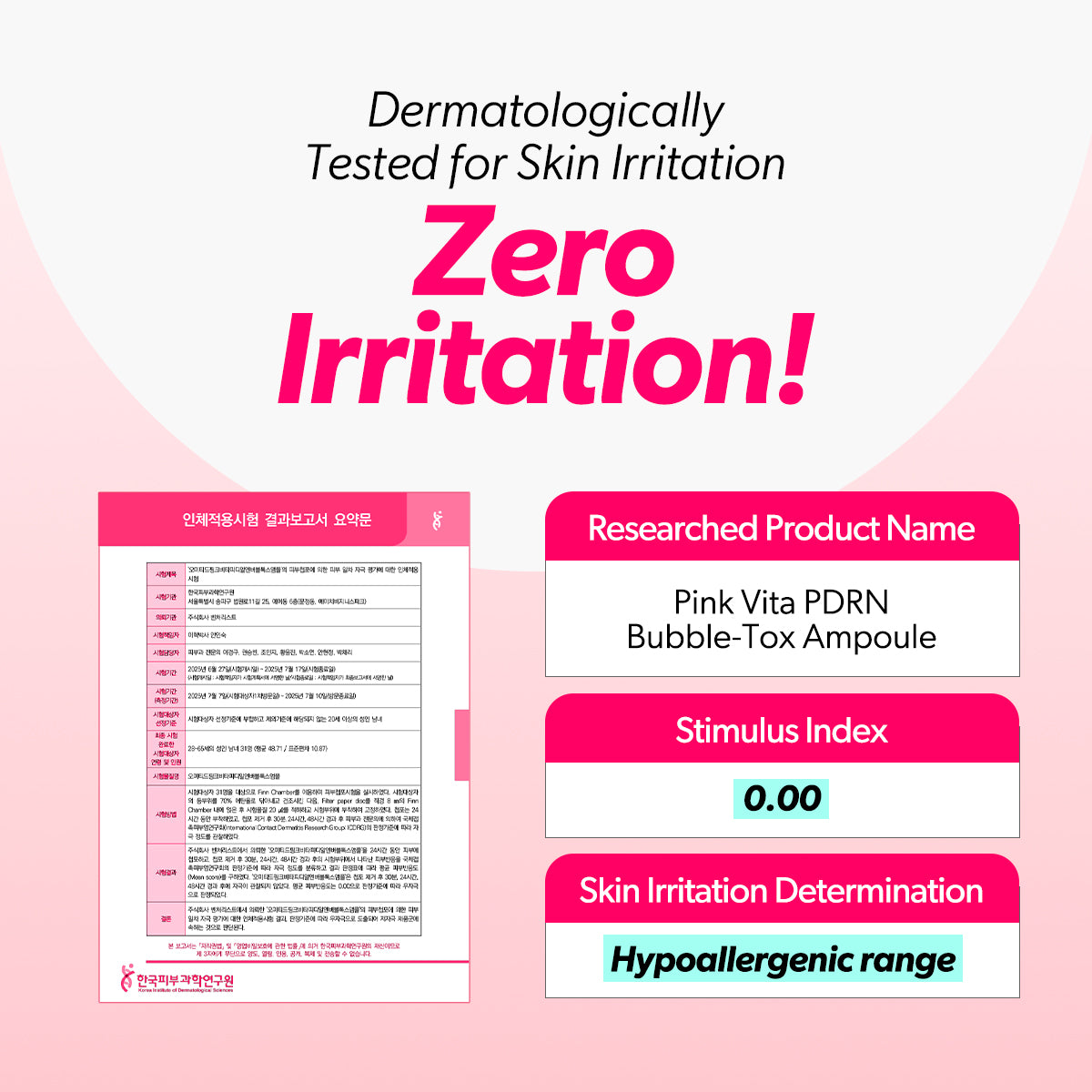 Omitted Pink Vita PDRN Bubble-Tox Ampoule 90ml