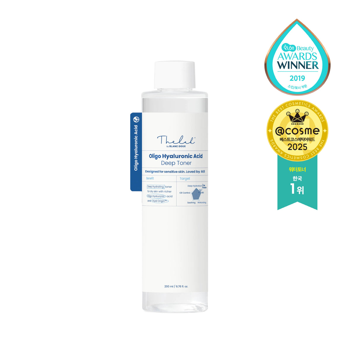 THE LAB by BLANC DOUX Oligo Hyaluronic Acid Deep Toner - 4 Sizes