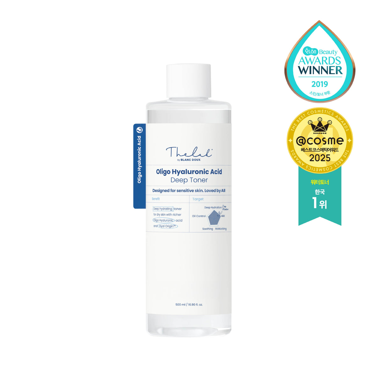 THE LAB by BLANC DOUX Oligo Hyaluronic Acid Deep Toner - 4 Sizes