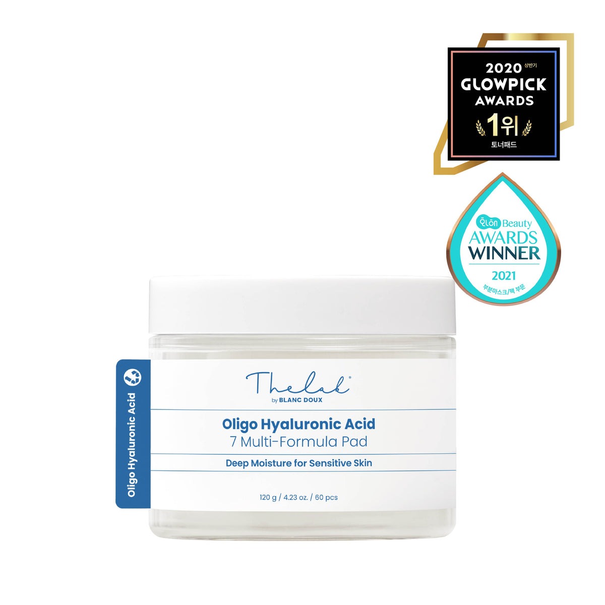 THE LAB by BLANC DOUX Oligo Hyaluronic Acid 7 Multi-formula Pad 120g