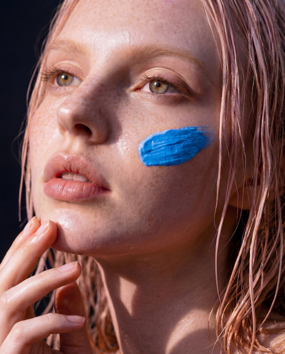 zipiel Blue Spirulina Melt Modeling Cream Clay Mask 100ml