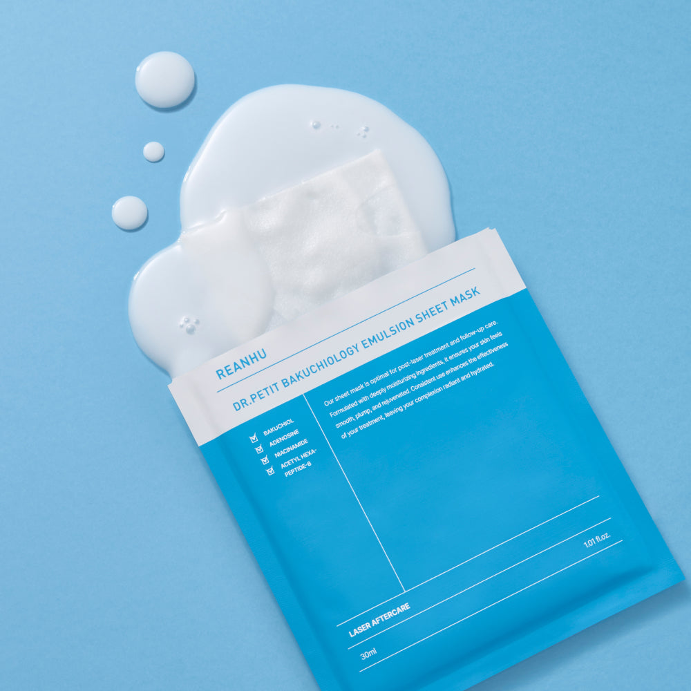 Dr.Petit Reanhu Bakuchiol Emulsion Sheet Mask 30ml - 3 Size
