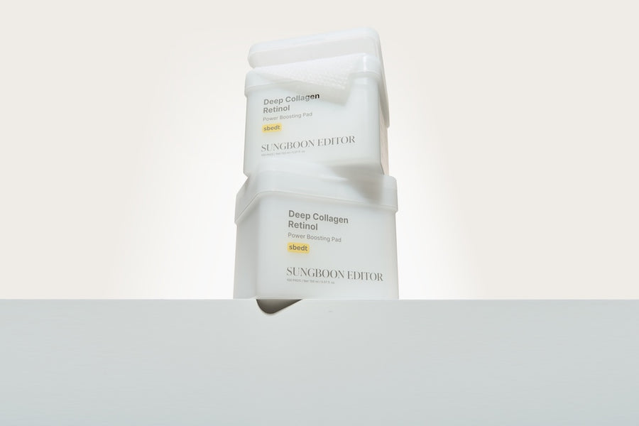 SUNGBOON EDITOR Deep Collagen Retinol Power Boosting Pad 150ml 100 pcs