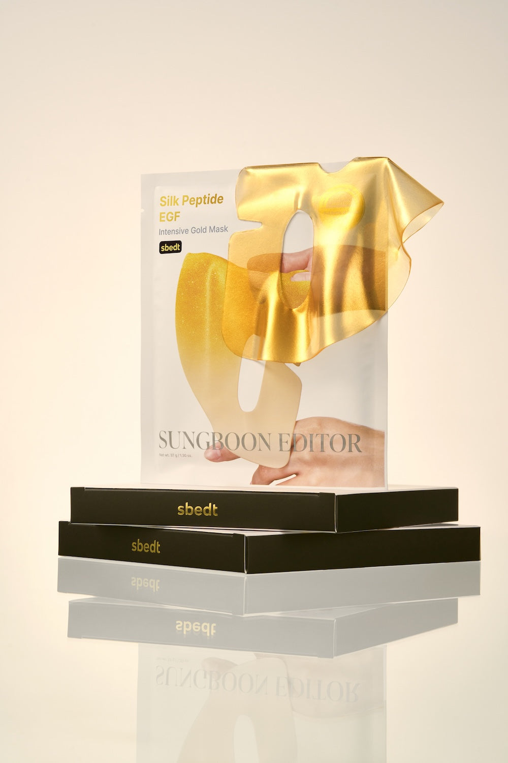 Sungboon Editor Silk Peptide EGF Intensive Gold Mask 37g*4ea