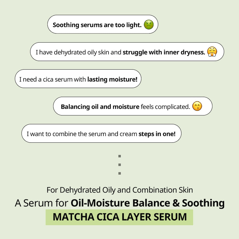 VT Cosmetics Matcha Cica Layer Serum 30ml