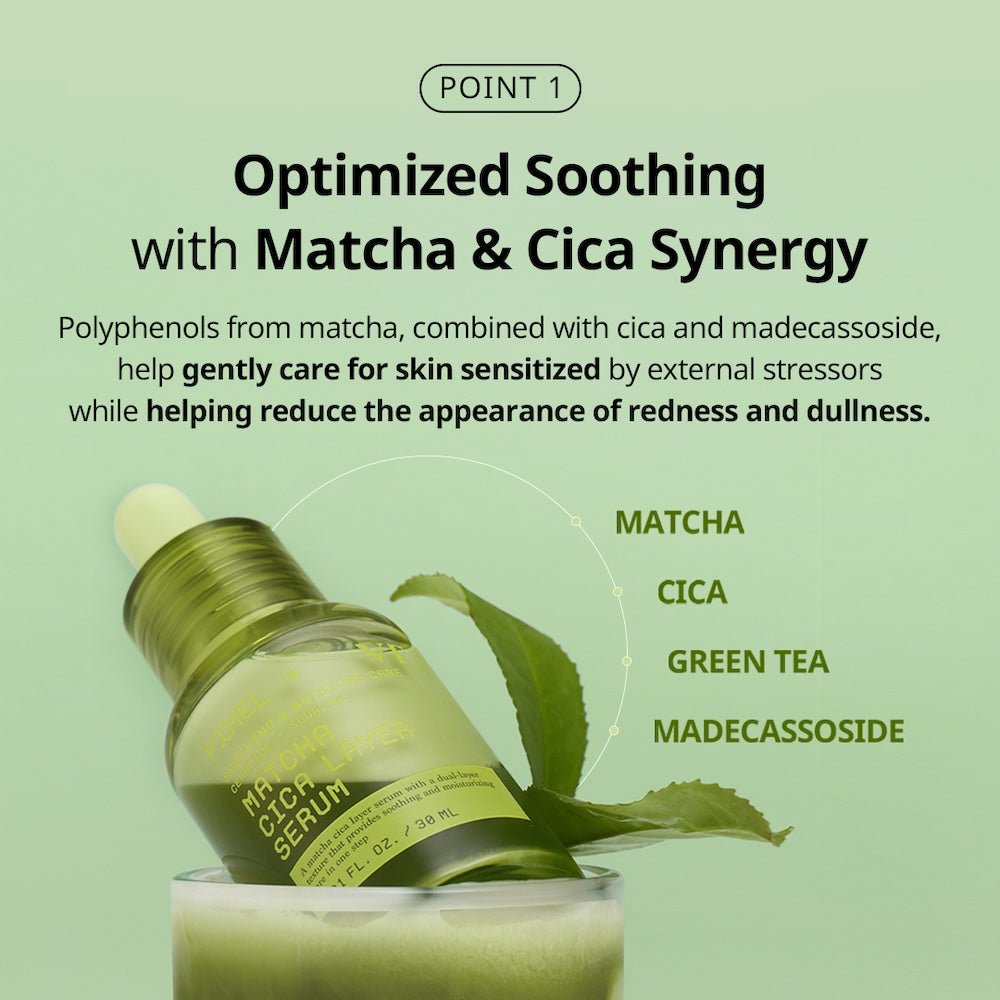 VT Cosmetics Matcha Cica Layer Serum 30ml