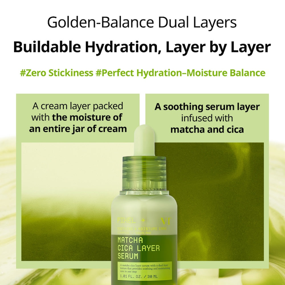 VT Cosmetics Matcha Cica Layer Serum 30ml
