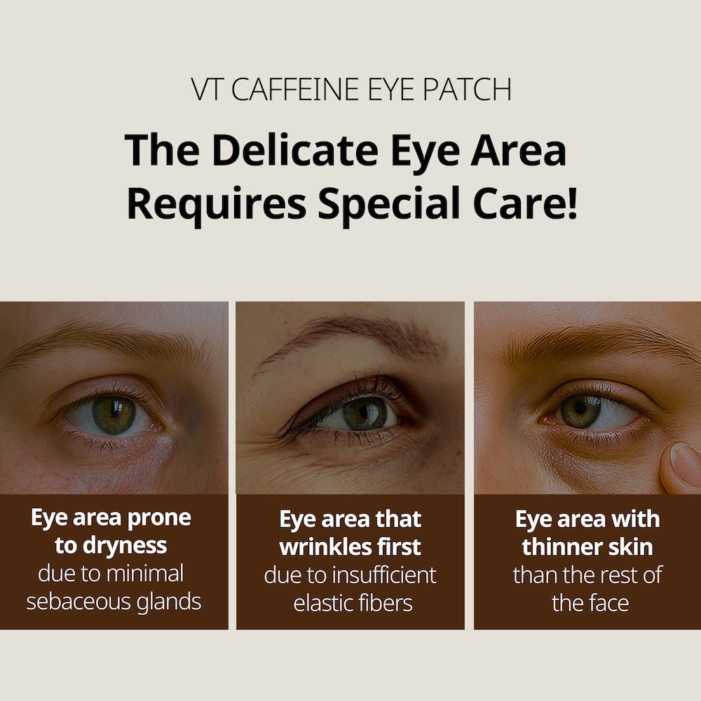 VT Cosmetics CAFFEINE Eye Patch 110ml*60ea