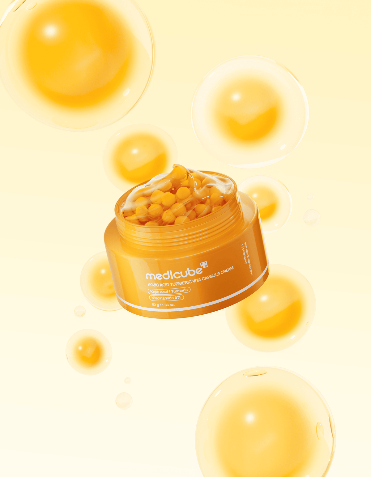 Medicube Kojic Acid Turmeric Vita Capsule Cream 53g
