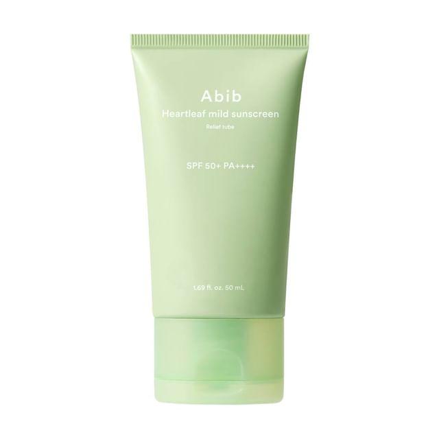 Abib Heartleaf Mild Sunscreen Relief Tube SPF50+ PA++++ 50ml