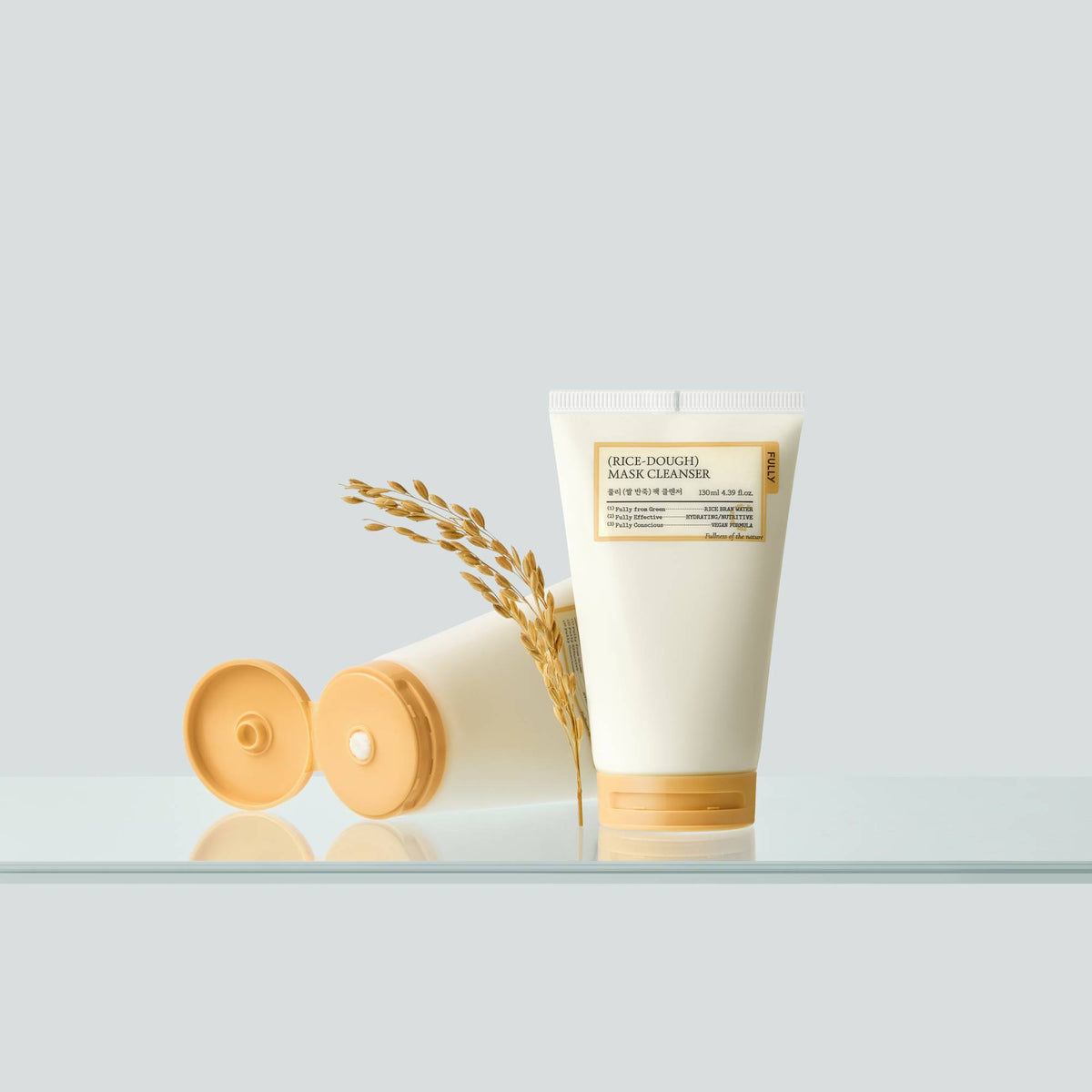 FULLY Rice-Dough Mask Cleanser 130ml