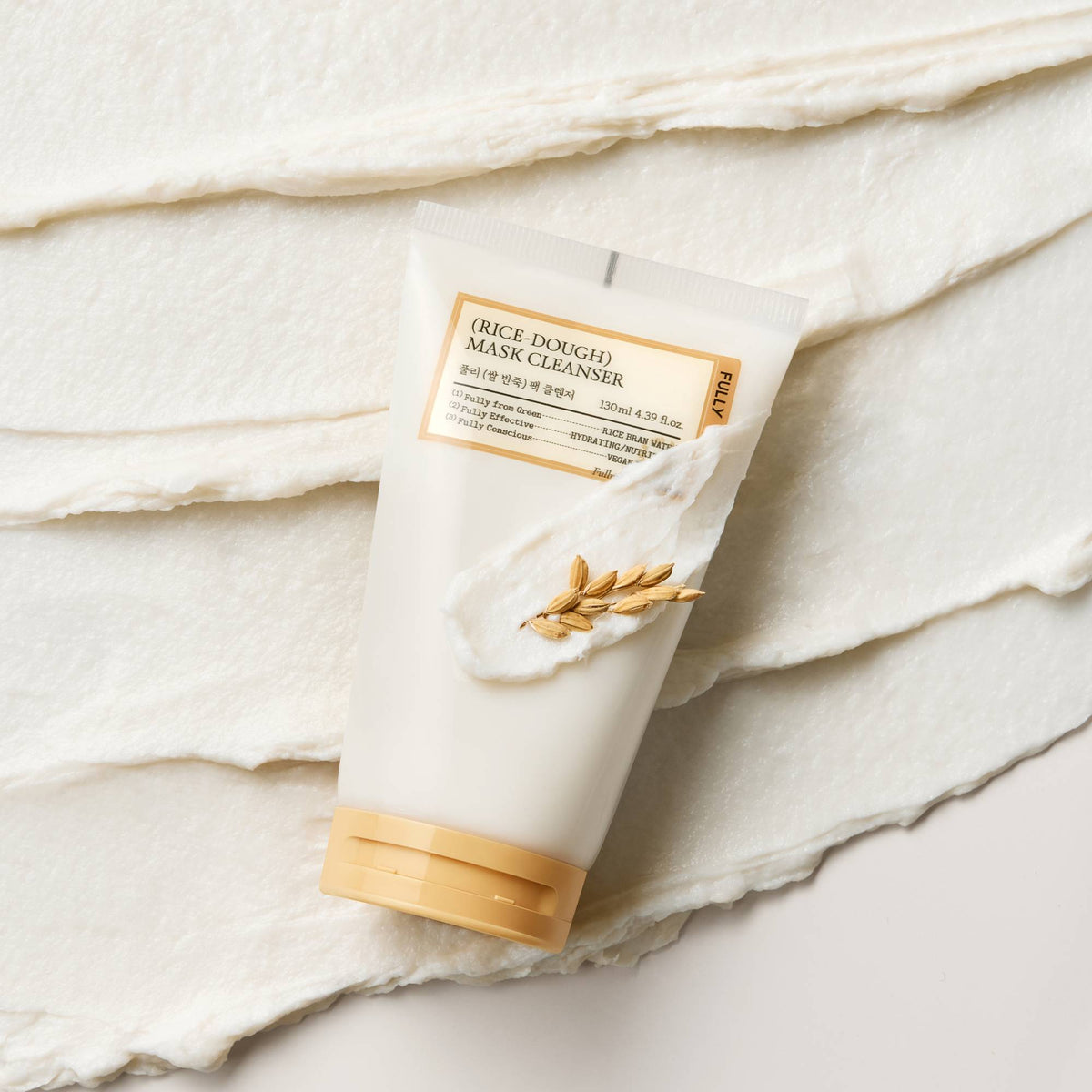 FULLY Rice-Dough Mask Cleanser 130ml