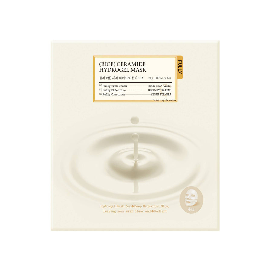 FULLY Rice Ceramide Hydrogel Mask 4ea