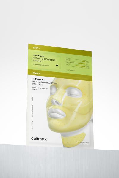 Celimax The Vita-A Retinal Shot Tightening 2-Step Gel Mask 4ea