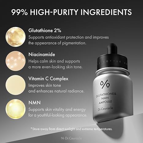 Dr. Ceuracle Glutathione & NMN Ampoule 30ml