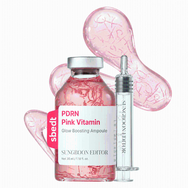 Sungboon Editor PDRN Pink Vitamin Glow Boosting Ampoule 35ml