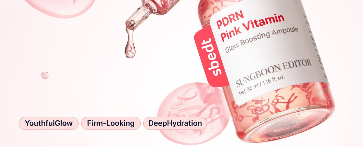 Sungboon Editor PDRN Pink Vitamin Glow Boosting Ampoule 35ml