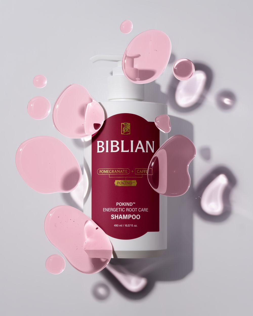 BIBLIAN Pokind Energetic Root Care Shampoo 490ml