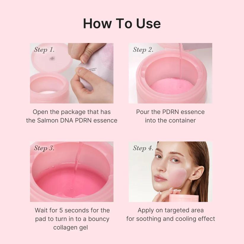 Medicube PDRN Pink Collagen Toning Gel Pad 70pcs