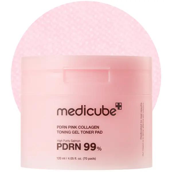 Medicube PDRN Pink Collagen Toning Gel Pad 70pcs