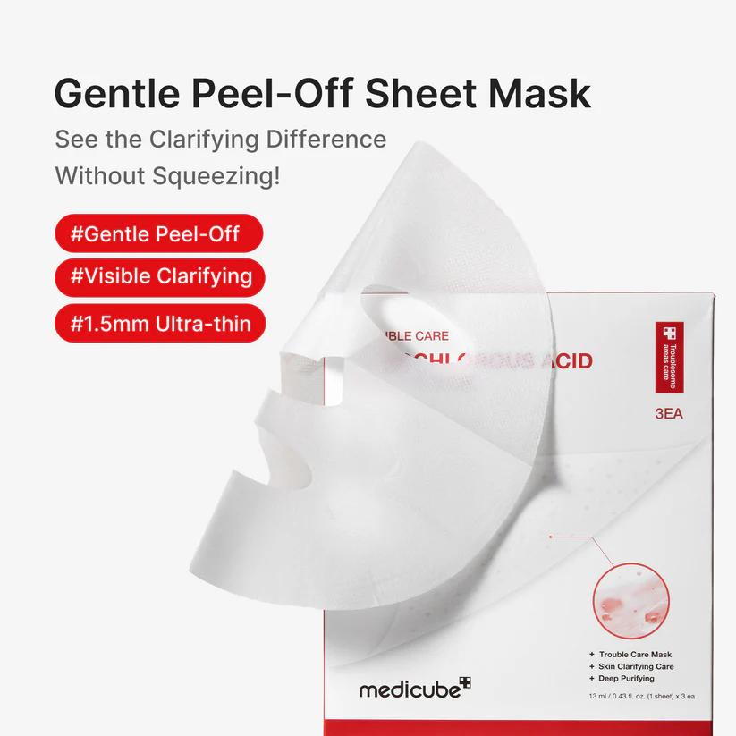 Medicube Hypochlorous Acid Peel Mask 3ea