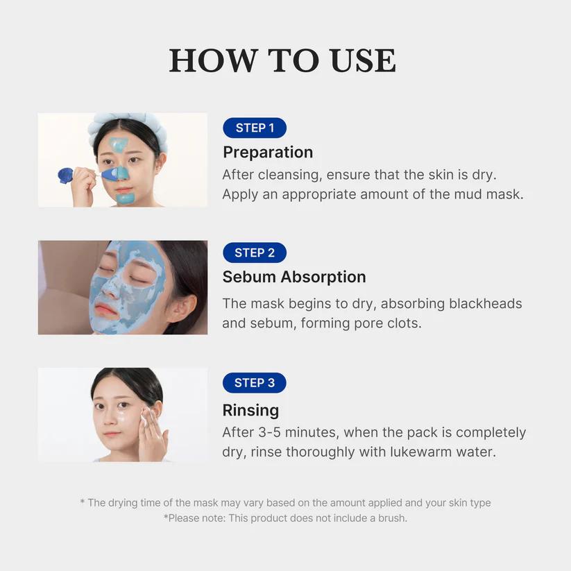 Medicube Zero Pore Blackhead Mud Mask 100ml