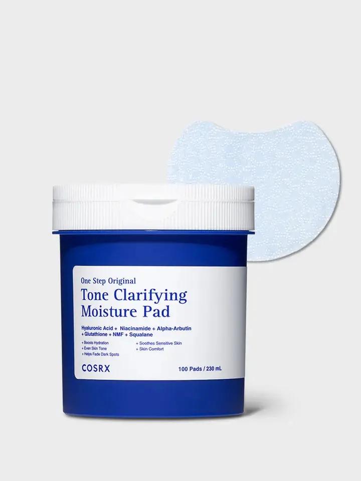 Cosrx One Step Original Tone Clarifying Moisture Pad 100ea